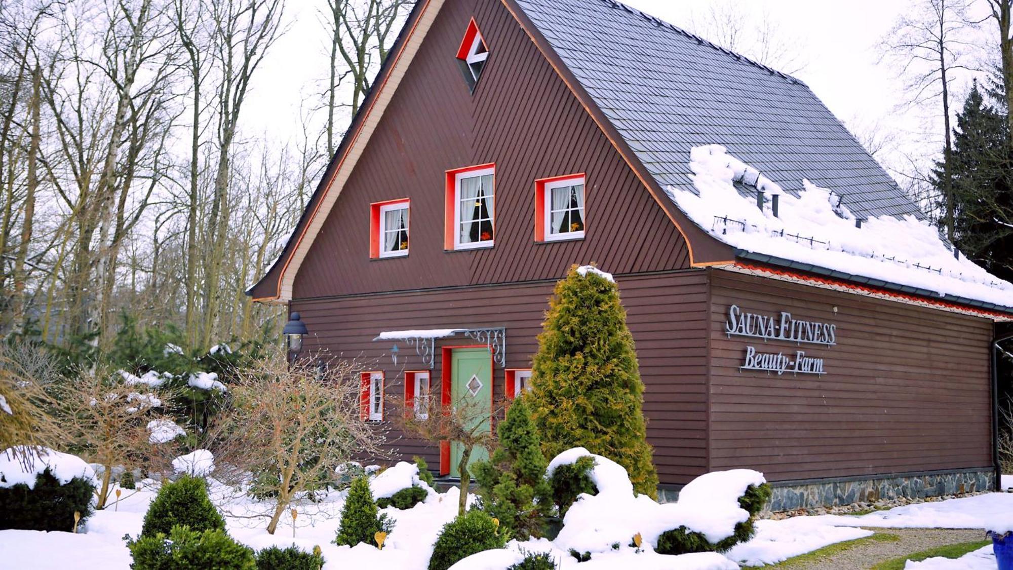 Das Jagdhaus Waldidyll Erzgebirge Hartenstein  ภายนอก รูปภาพ